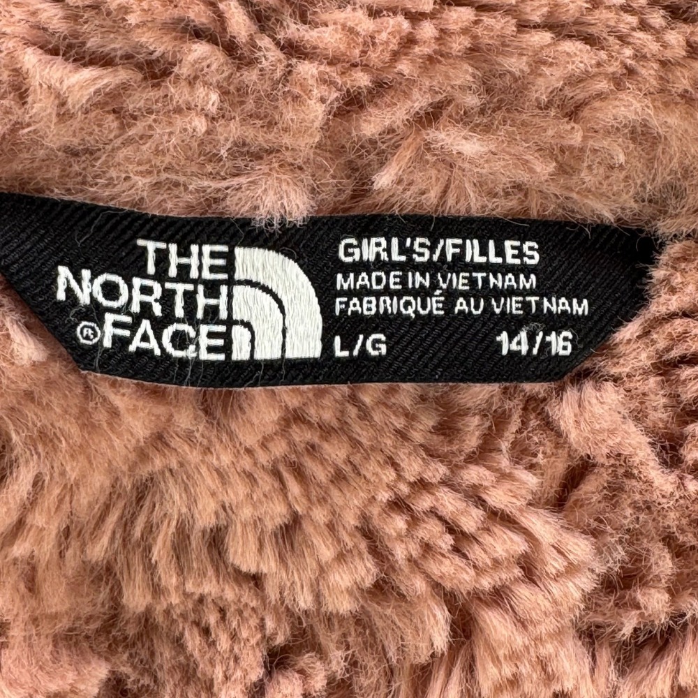 The North Face Girls Arctic Swirl Parka 550 Down DryVent Green L 14/16 - Picture 7 of 14